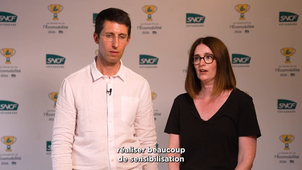 Prix écomobilité de SNCF Voyageurs - Interview d'Emmanuel Rozière et de Delphine Yven