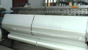 Glass Fiber - creels and weaving