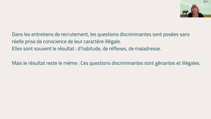 Vidéo 2.3  Partie 3 Discriminations